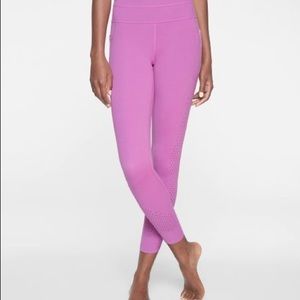 Athleta Dark Violet Blush Powervita™ Chakra 7/8 Leggings S